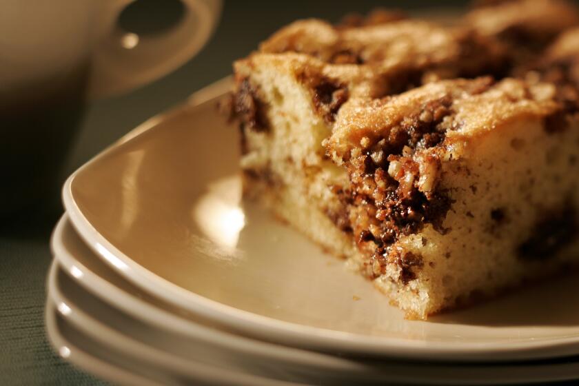 Brighten your morning with this sour cream coffeecake.