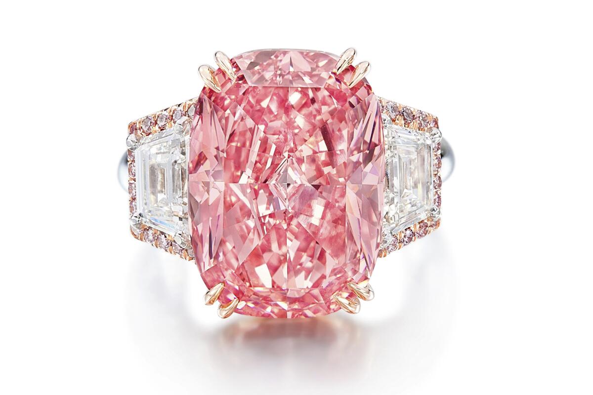 Williamson Pink Star' Diamond Sets Auction Record at $57.7M