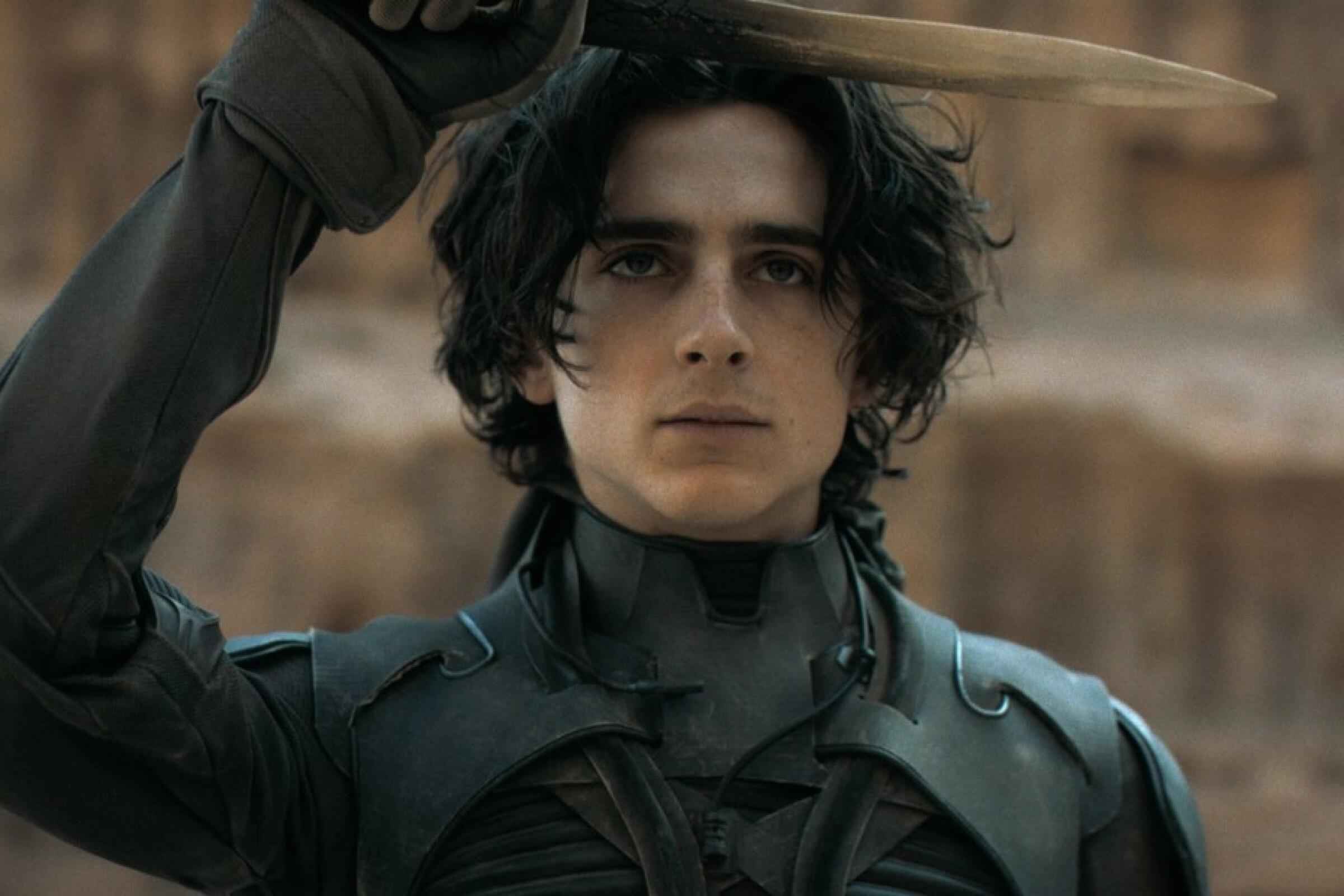 Timothée Chalamet in "Dune."