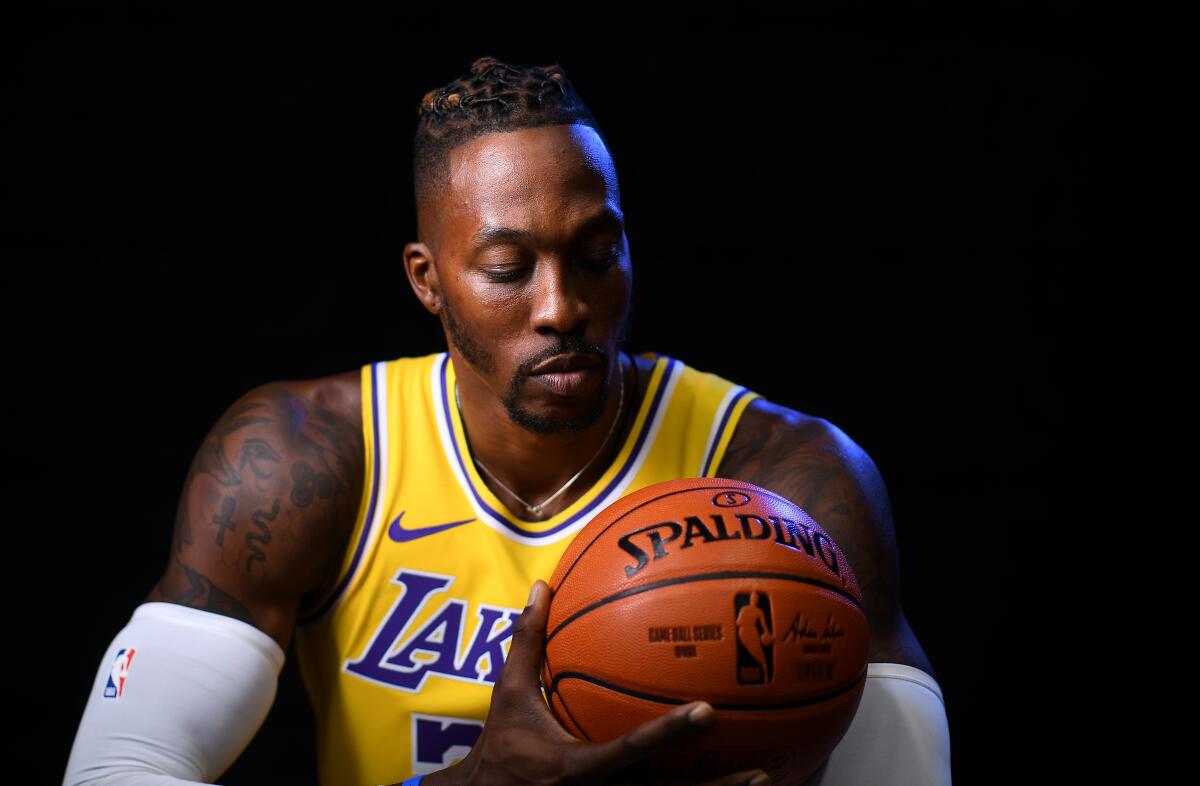 Dwight Howard returned to the Lakers after bouncing around the NBA for six years.
