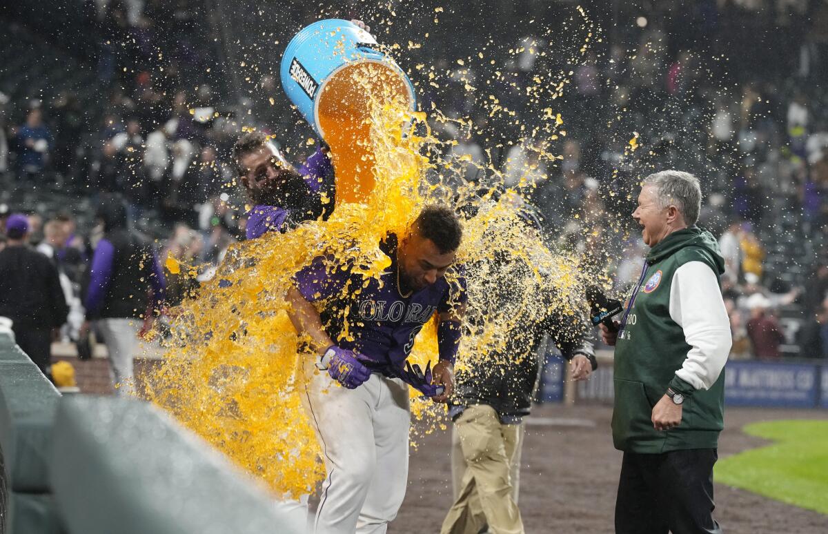 Elias Diaz Hits Game-Winning Home Run To Give National League