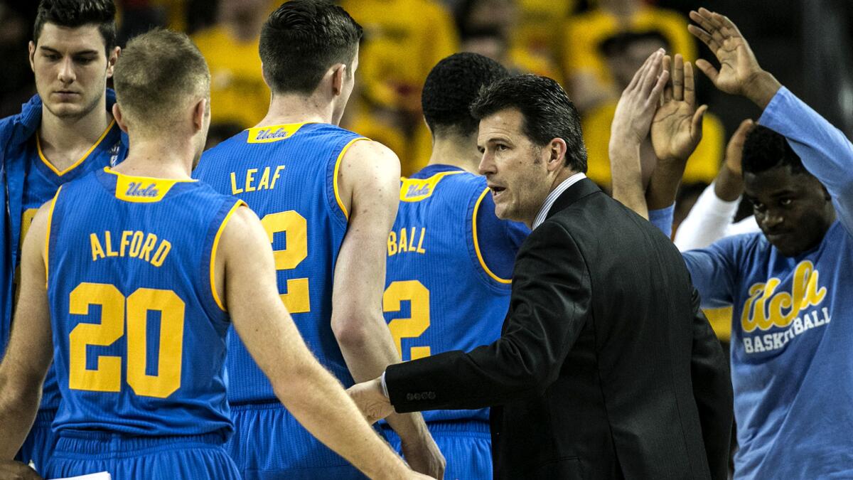 Coach Steve Alford and the Bruins have had plenty to celebrate this season.