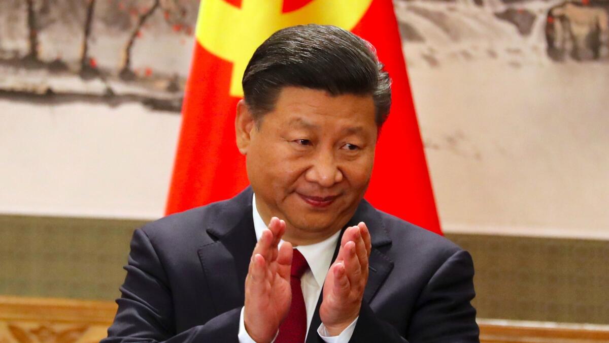 Chinese President Xi Jinping.