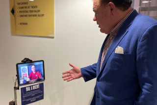 Pro Football Hall of Fame president and chief executive David Baker talks to virtual docent Steve Flack.
