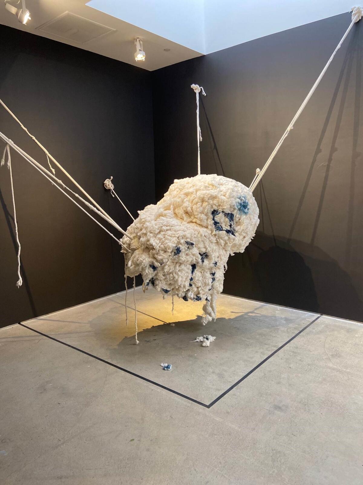 "Al Zahab al Abiad/Kane Siti (white gold/grandmas treasure)" by artist Yasmine K. Kasem.