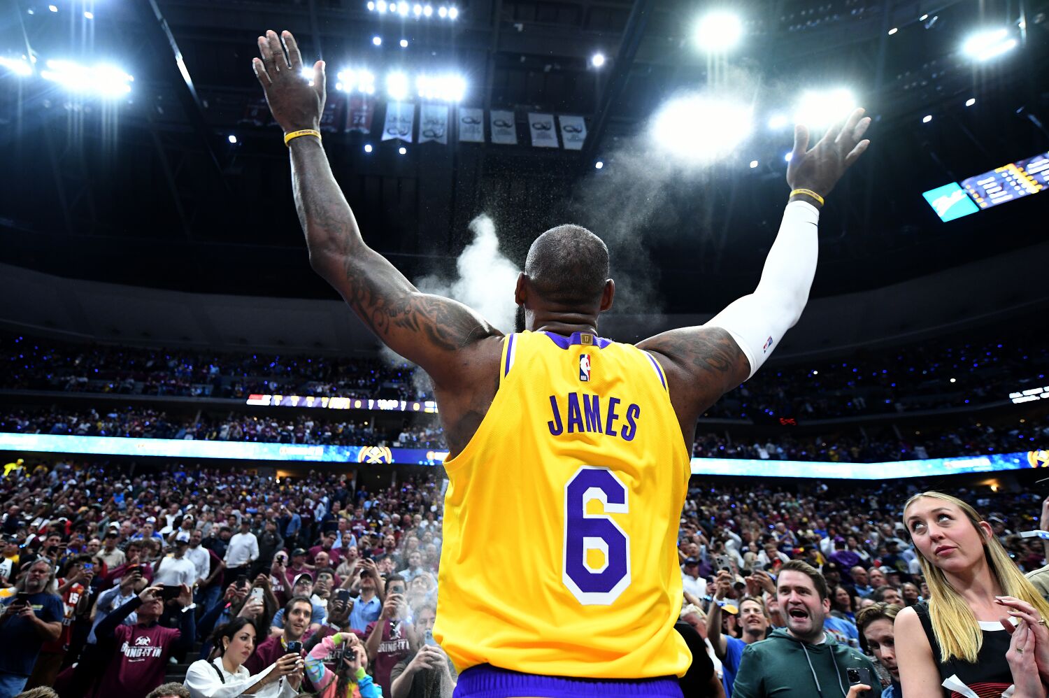 Lakers to retire LeBron James' jersey. But which one, No. 23 or No. 6, or maybe both?