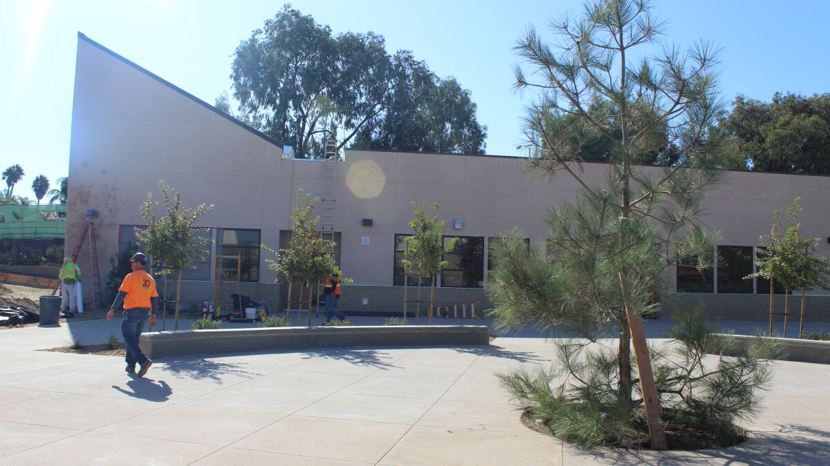 Diegueno Middle School's new classroom building nearly complete - Encinitas Advocate