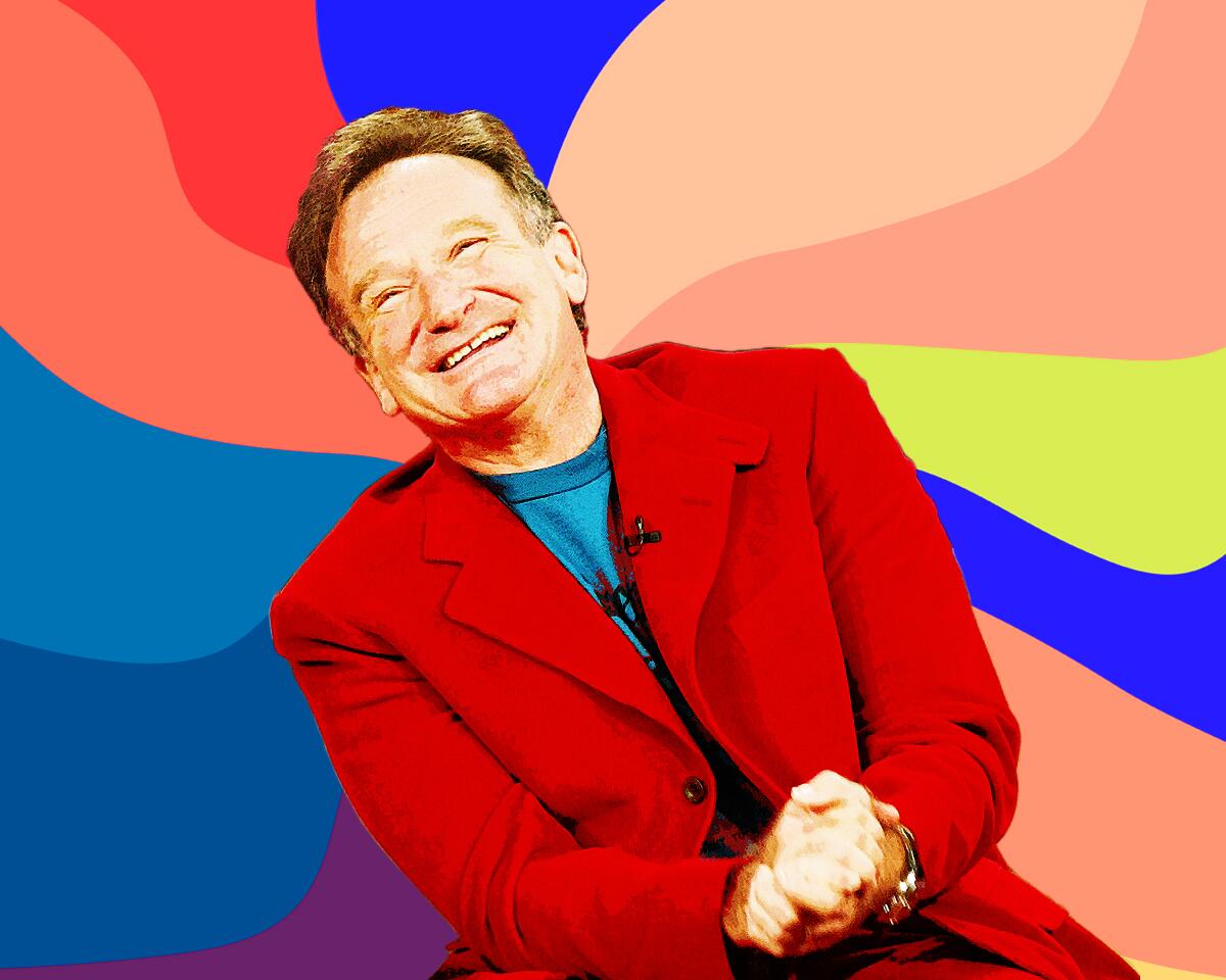 Robin Williams was the first comedian to teach me the healing power of laughing at myself.