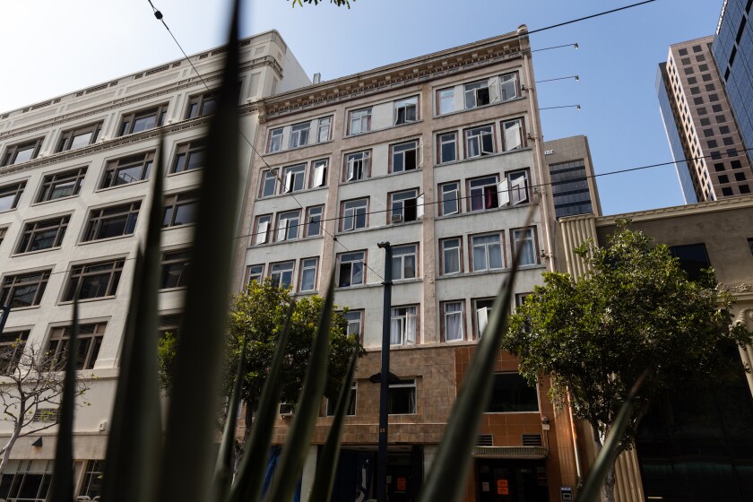 Tenants of the C Street Inn in downtown San Diego have been ordered to vacate the building.