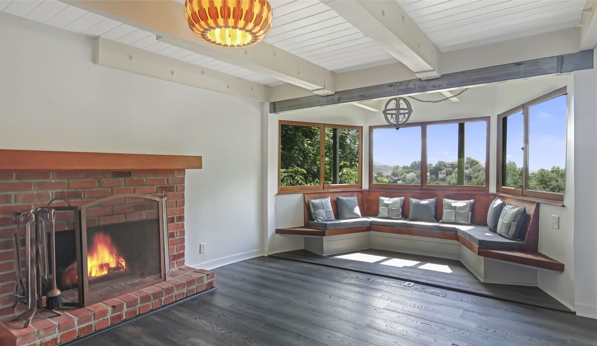 Rock DJ Jim Ladd's home is for rent in Lauren Canyon