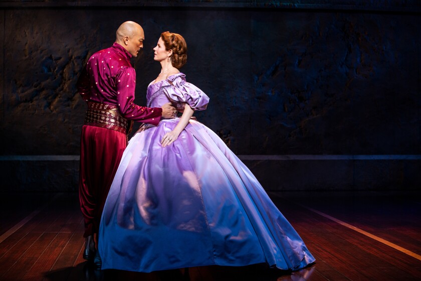 Ken Watanabe and Kelli O’Hara in “Rodgers & Hammerstein’s The King and I”