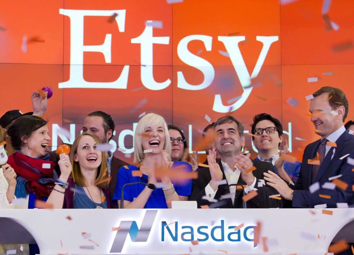 According to a report released Thursday by Etsy, a whopping 86% of the Brooklyn-based company's sellers are female.