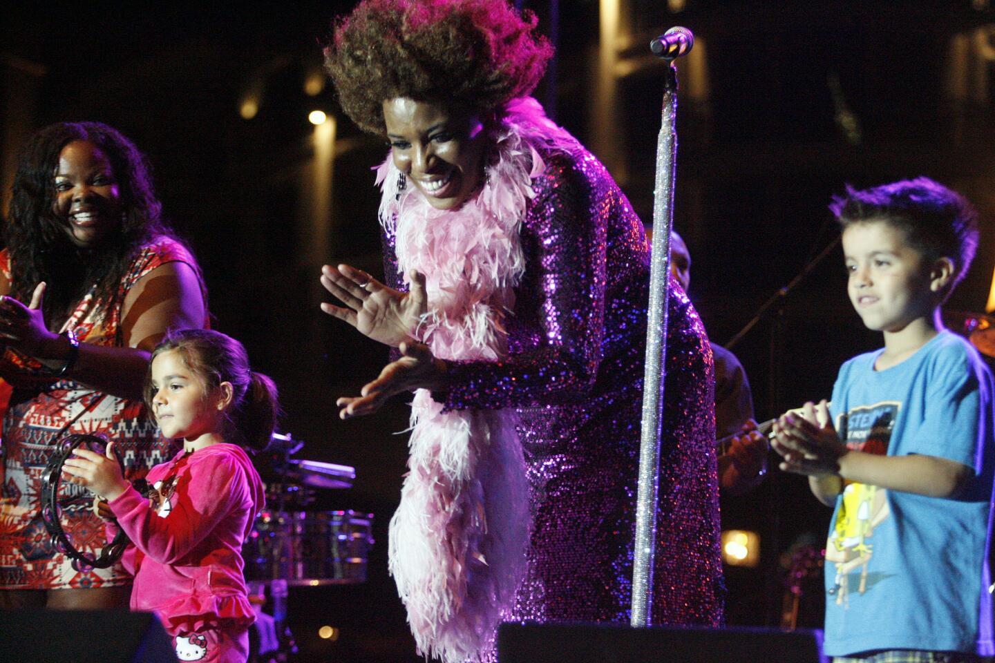 Macy Gray performs at the Americana in Glendale on Thursday, August 23, 2012.