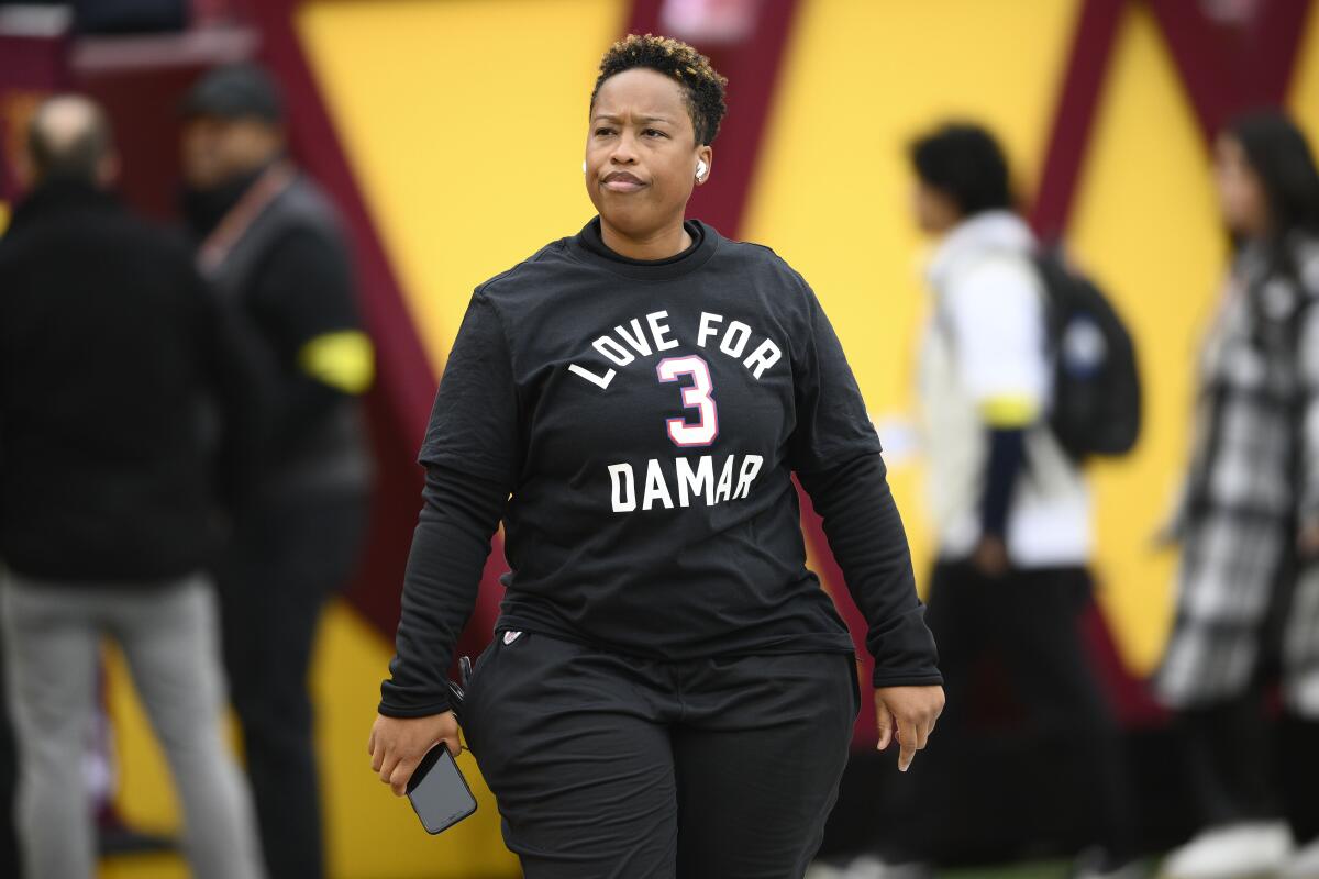 Commanders' Jennifer King to coach Senior Bowl running backs - The San  Diego Union-Tribune