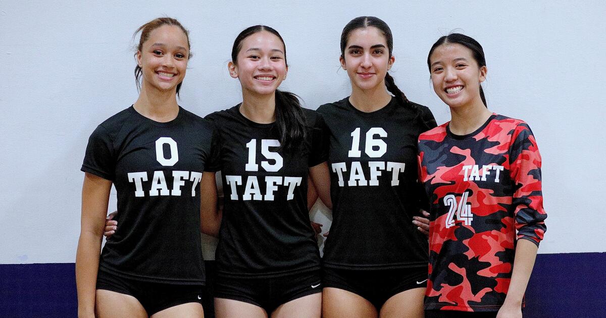 Taft takes aim at first City Section Open Division girls’ volleyball title