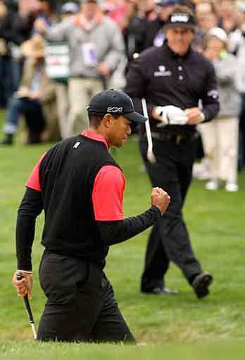 Tiger Woods, Phil Mickelson