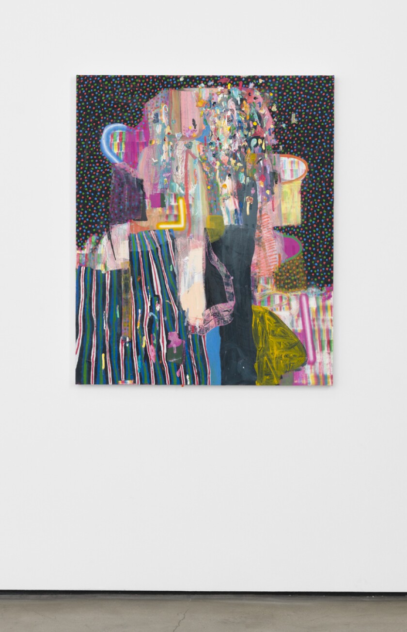 “Bust” by Tomory Dodge, 2019. Oil on canvas, 48 inches by 36 inches