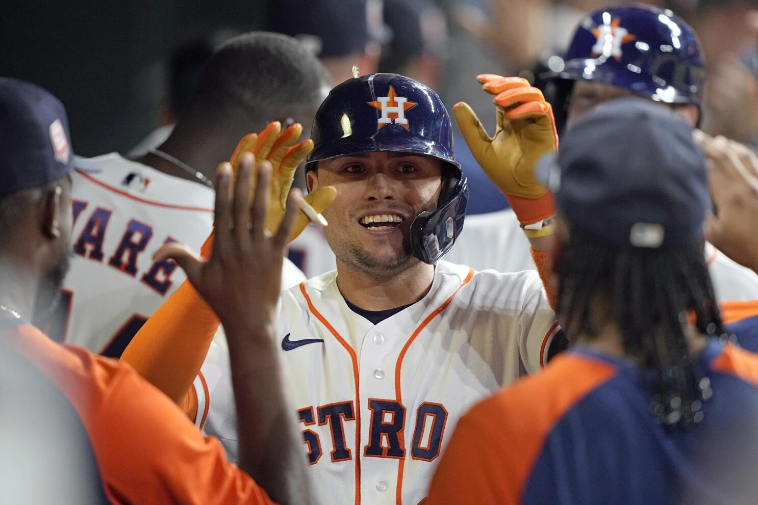 Diaz's grand slam leads Astros to 7th straight win