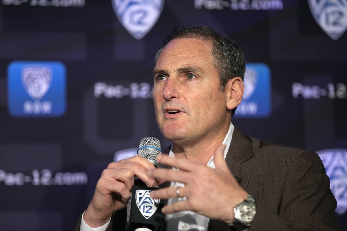 Pac-12 Commissioner Larry Scott