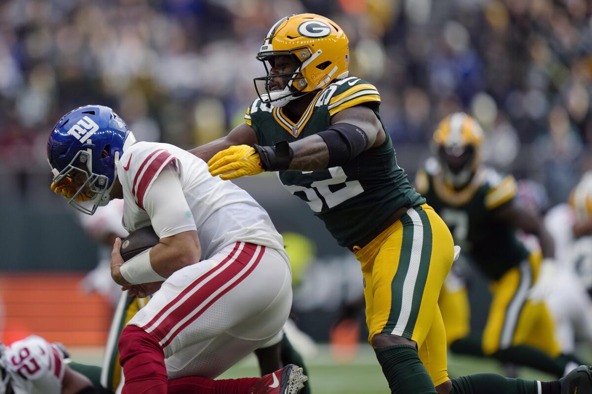 Green Bay Packers Travel to London to Face New York Giants - Preview