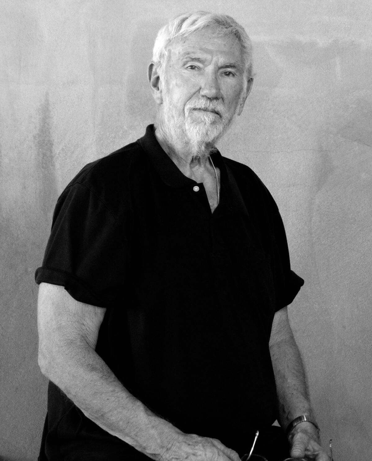 Gerald Locklin poses for a portrait in 2014. 