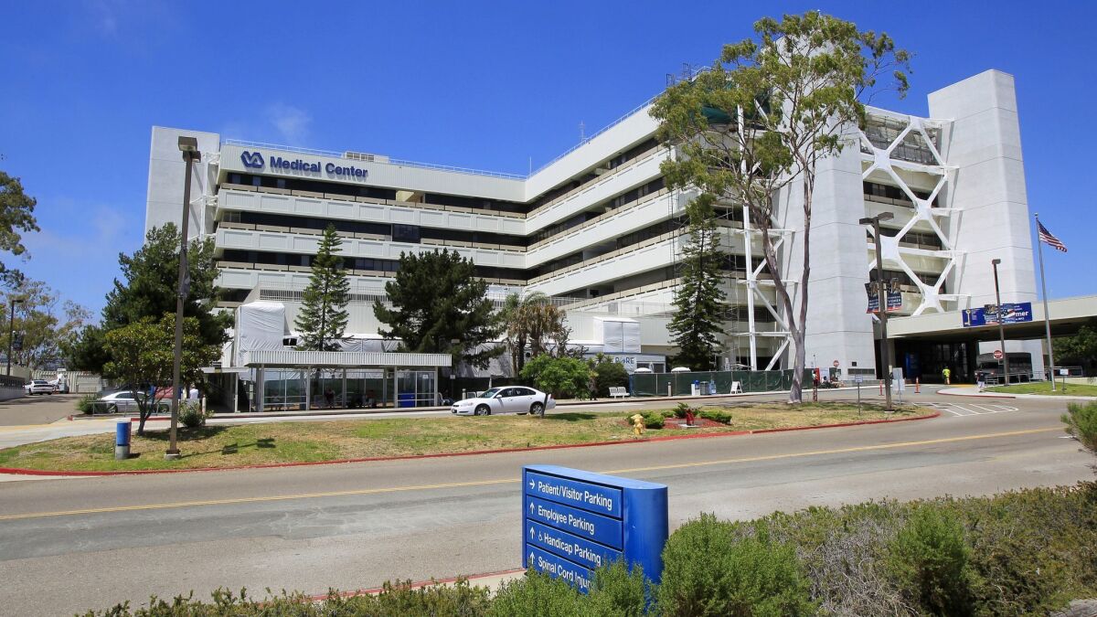 The San Diego VA Medical Center in La Jolla