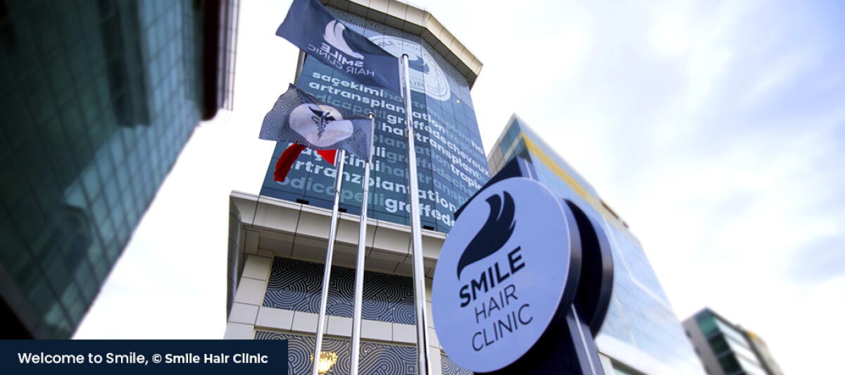 Scenes from Smile Hair Clinic in Instanbul, Turkey