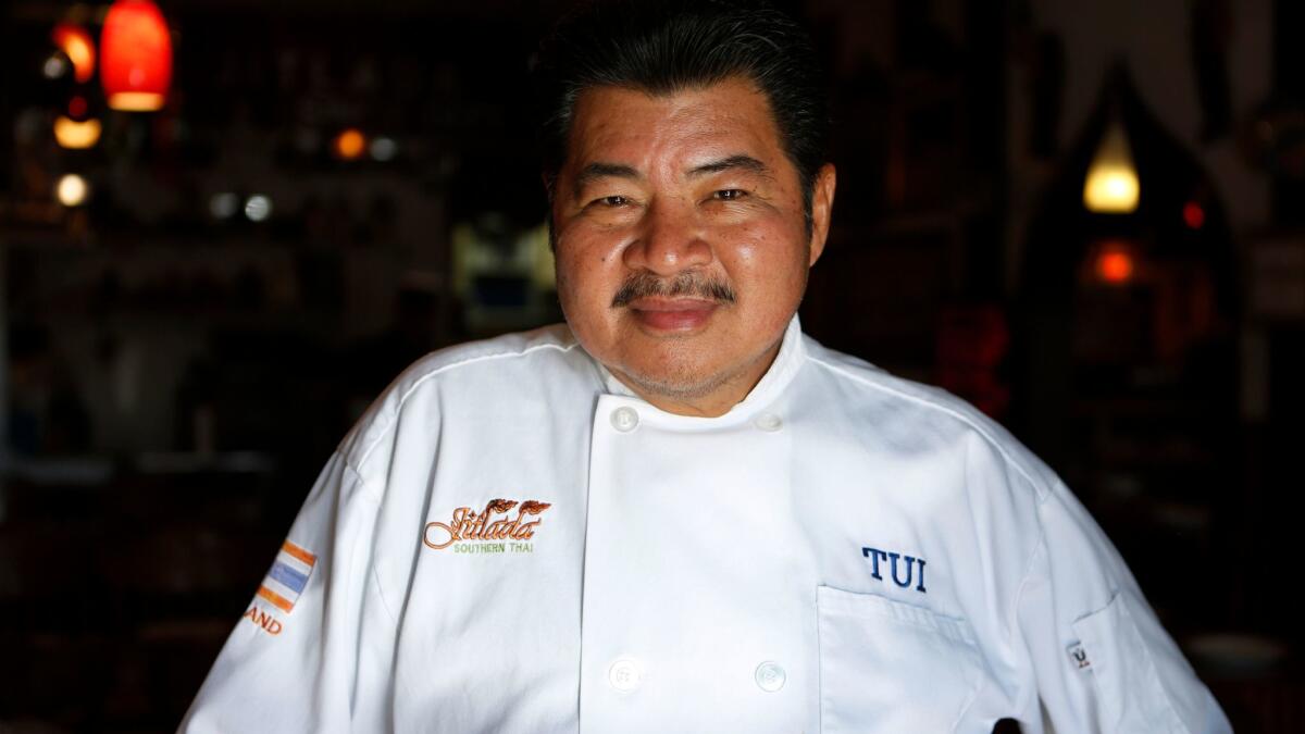 Jitlada chef Tui Sungkamee died Wednesday.
