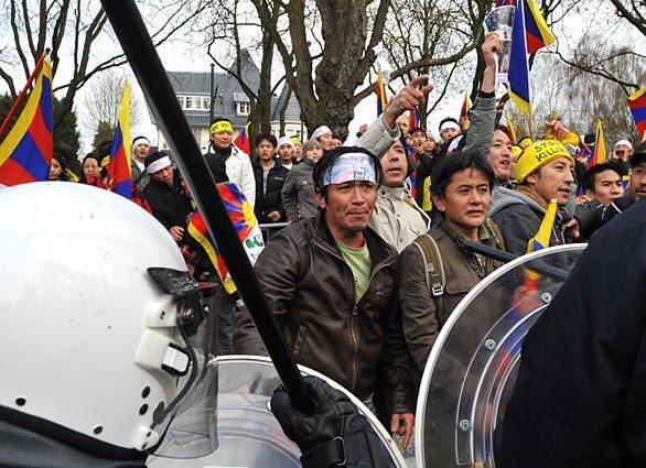 Protests over Tibet