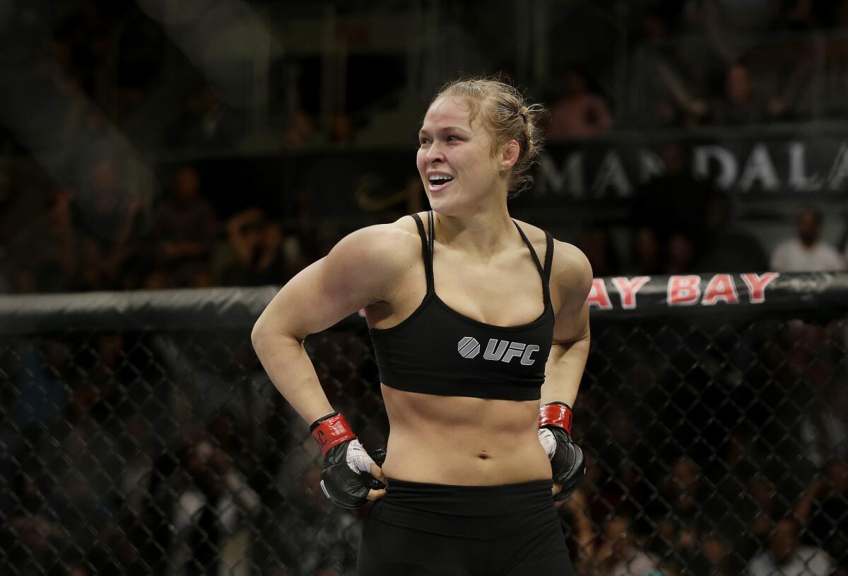 Ronda Rousey is the best women's fighter in the world.