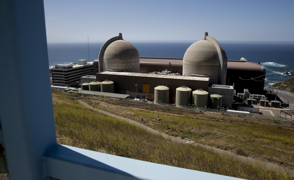 The Diablo Canyon Nuclear Power Plant.