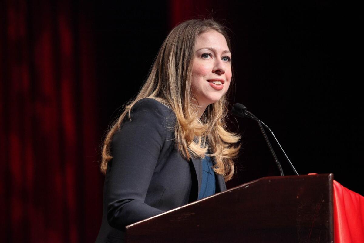 Chelsea Clinton and her husband Marc Mezvinsky are expecting their first child. "I certainly feel all the better, whether it's a girl or a boy, that she or he will grow up in a world full of so many strong, young female leaders," she said during her Thursday announcement.