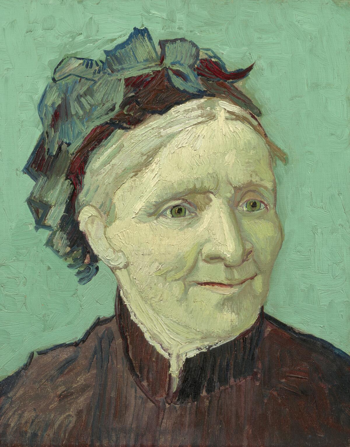 Vincent van Gogh, "Portrait of the Artist's Mother," October 1888; oil on canvas