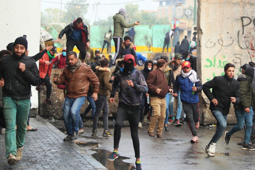 Protestas iraquíes