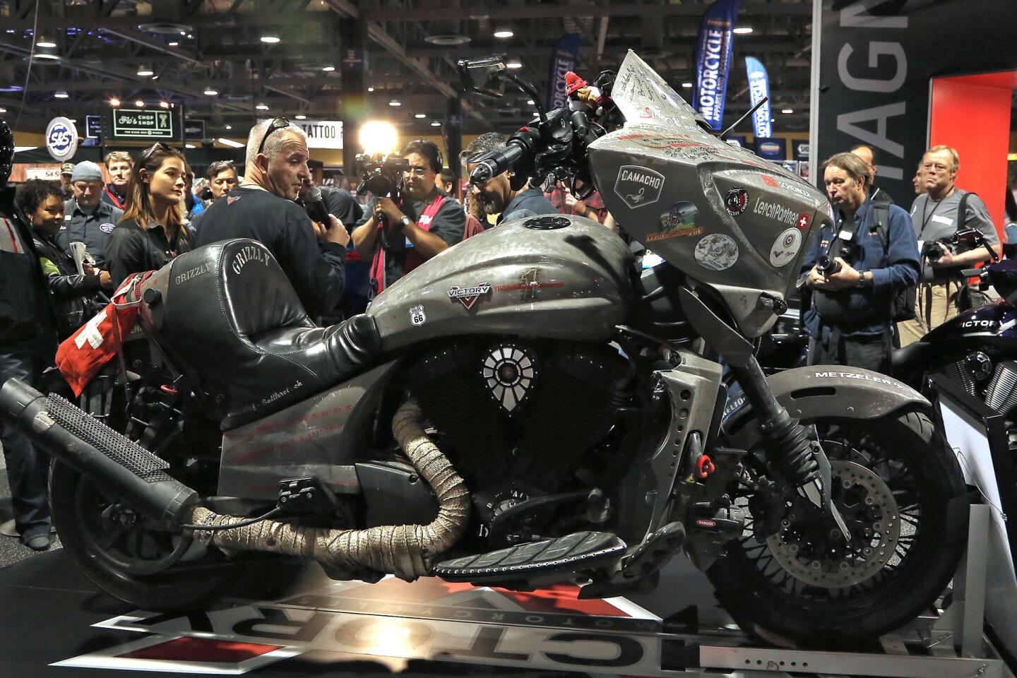 Long Beach motorcycle show