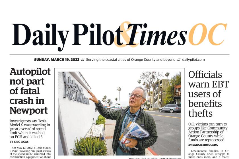 March 19, 2023 Daily Pilot & TimesOC cover