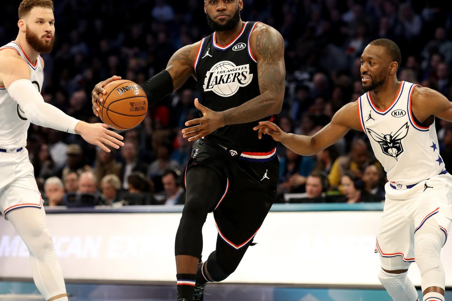 Klay Thompson - 2019 NBA All-Star Game - Team LeBron - Warmup-Worn