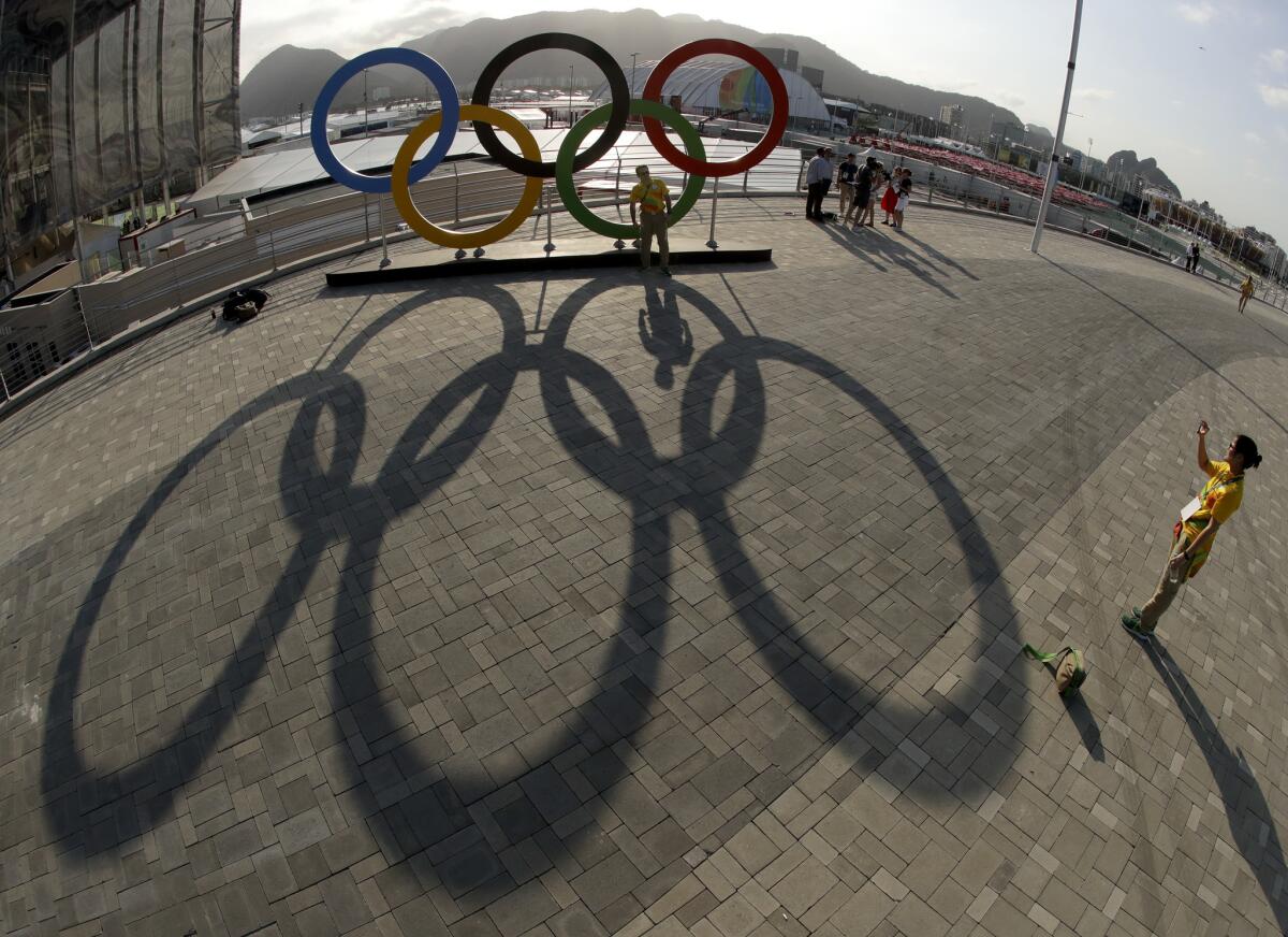 Olympic Park in Rio de Janeiro just before the games opened.