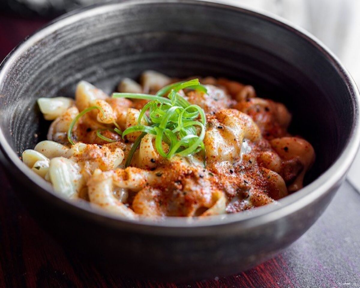 The Joint's version of mac and cheese for tapas.