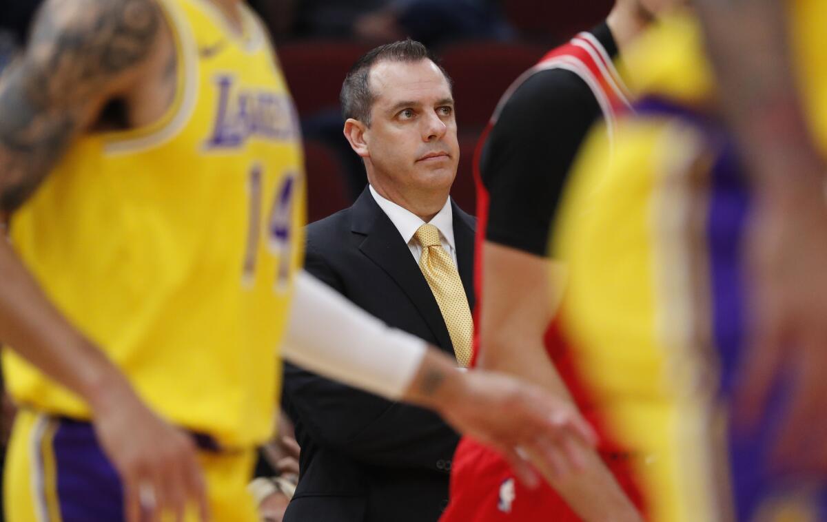 Lakers coach Frank Vogel hopes the team's seven-game winning streak will make it easier for players to "buy in" to what he's trying to accomplish this season.