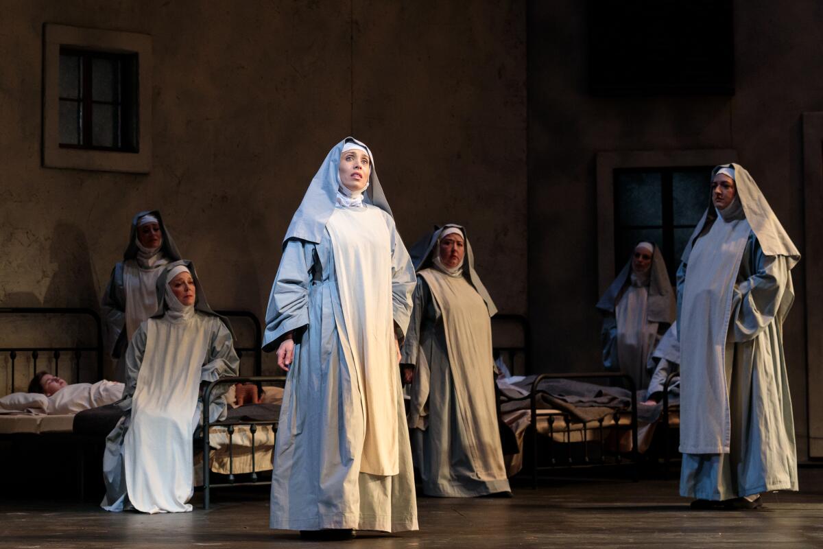 Marina Costa-Jackson in the title role of "Suor Angelica" in San Diego Opera's "Puccini Duo."