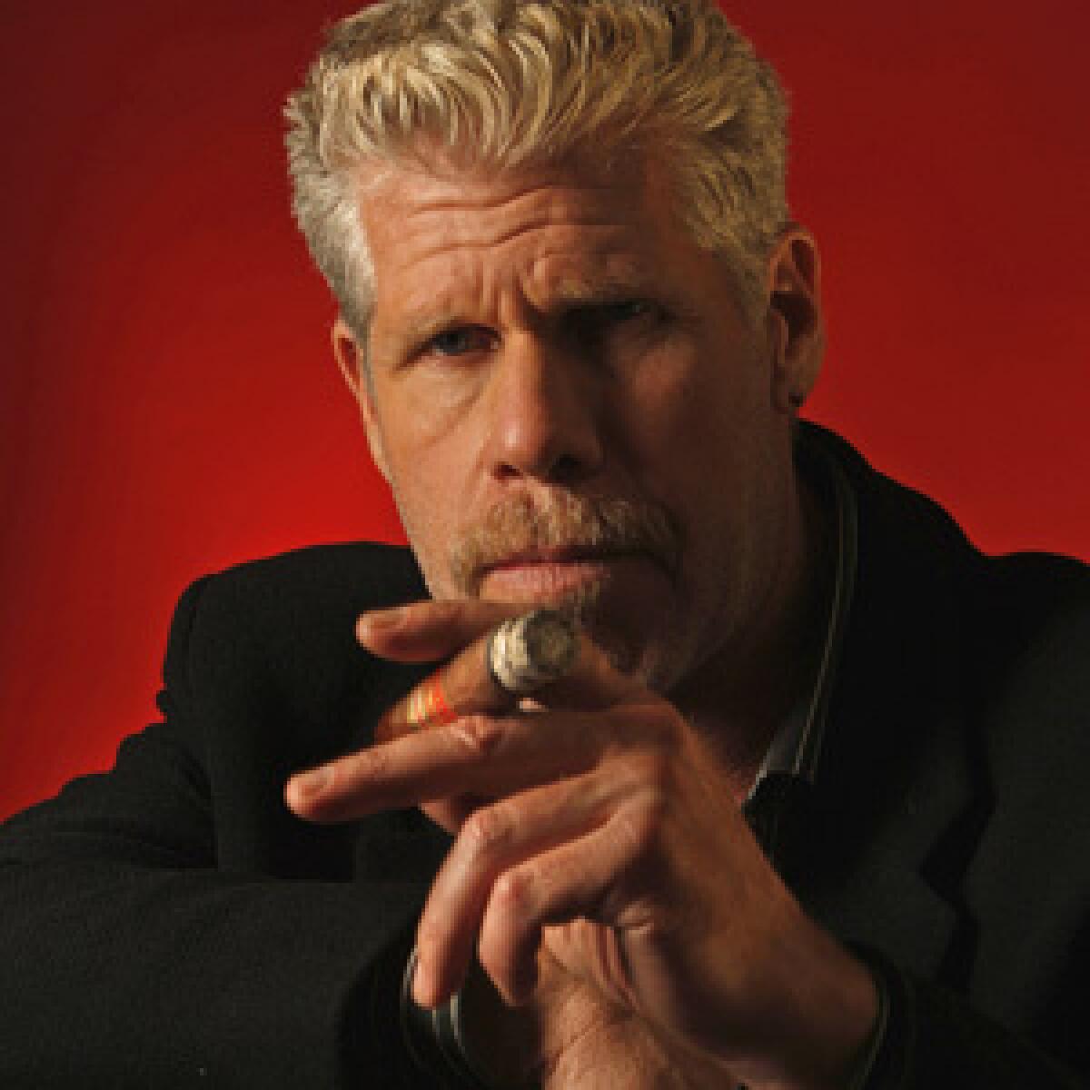 SMOKING: Ron Perlman plays the title demon in Hellboy II, which opened at No. 1.