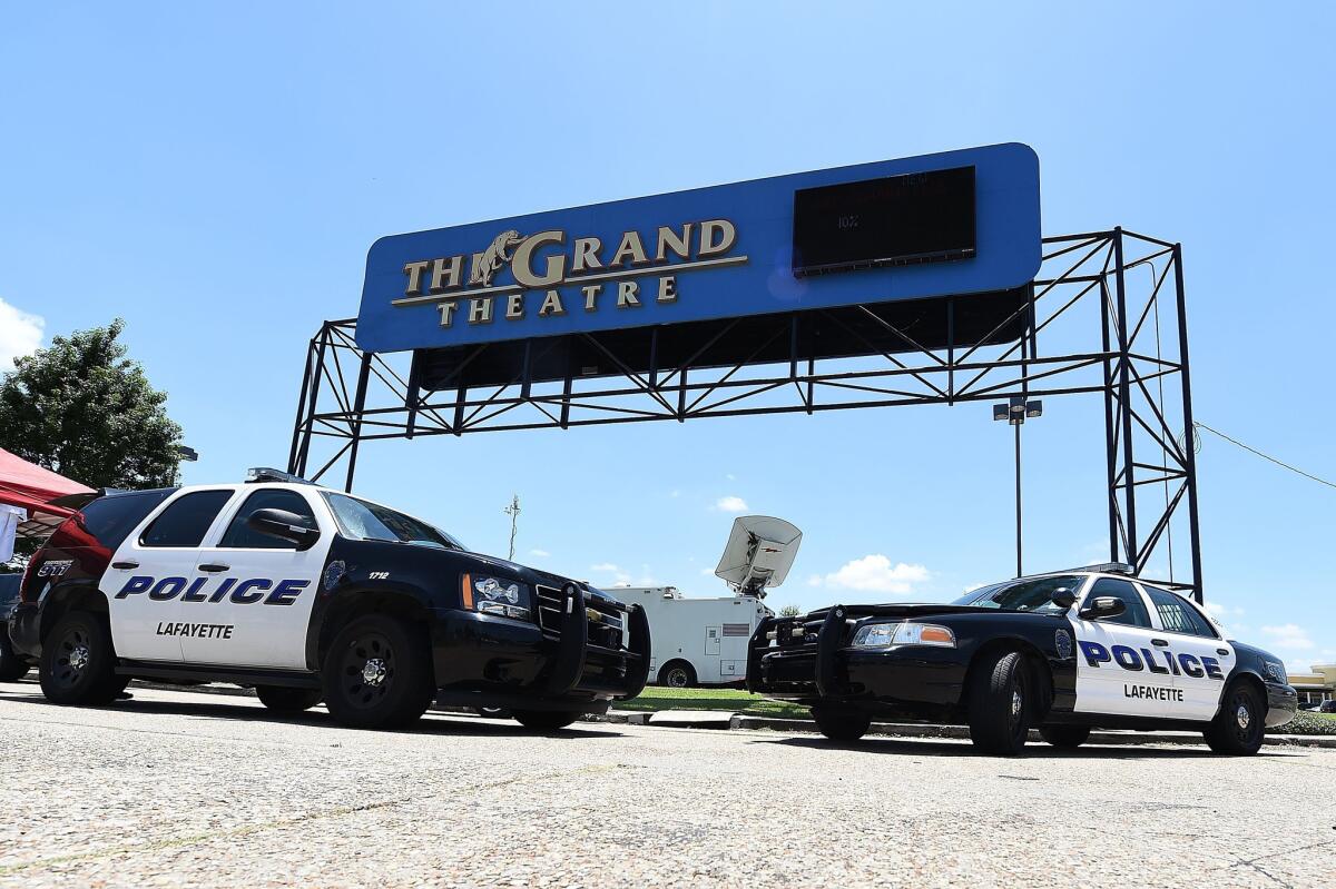 Two people were killed and nine others wounded when John Russell Houser opend fire in the Grand Theatre last July.