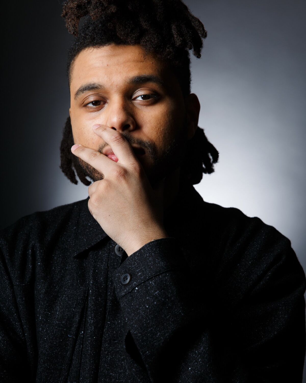 LOS ANGELES, CALIF. -- FRIDAY, FEBRUARY 5, 2016: Abel Tesfaye, better known as the Weeknd, poses during a portrait session in Los Angeles, Calif., on Feb. 5, 2016. (Marcus Yam / Los Angeles Times)