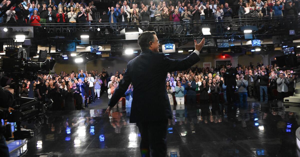 Stephen Colbert takes final bow on 'The Late Show' with Paul McCartney as final guest