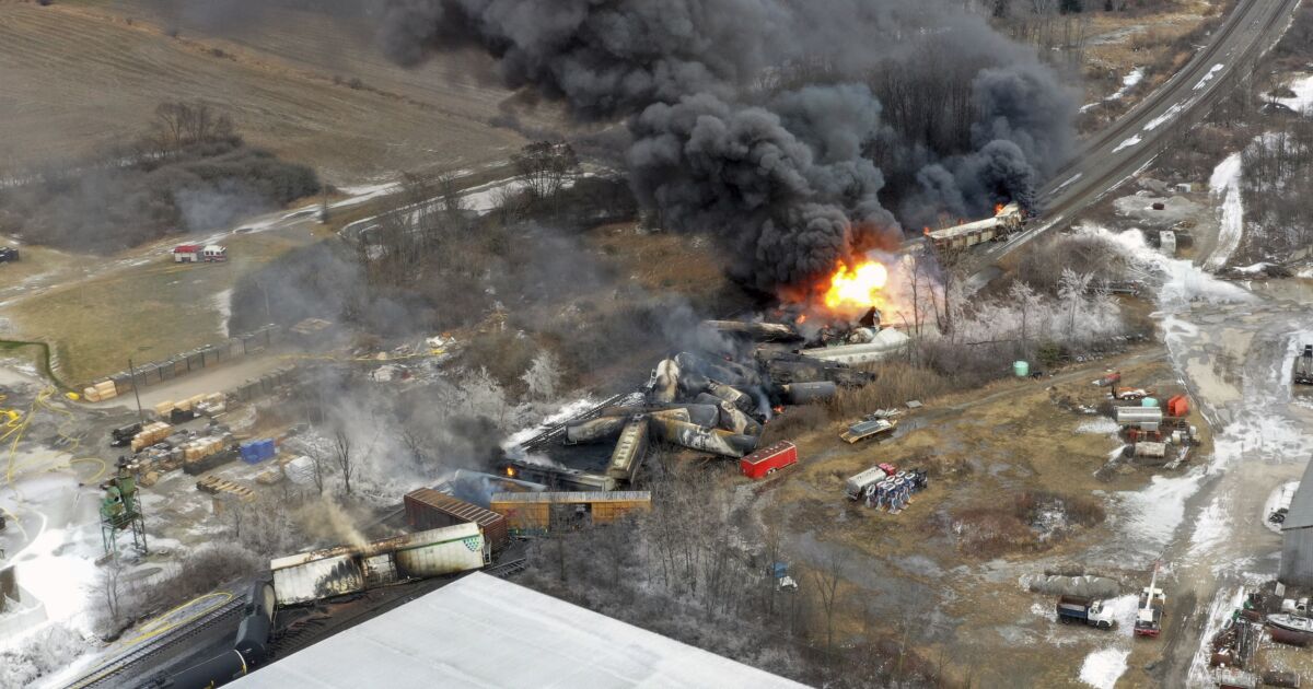 Ohio's train derailment shows our national security weaknesses Los