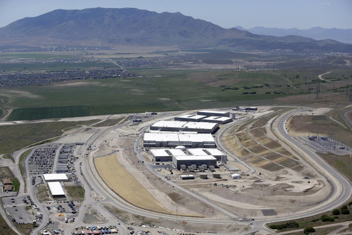 The National Security Agency's data center in Bluffdale, Utah.