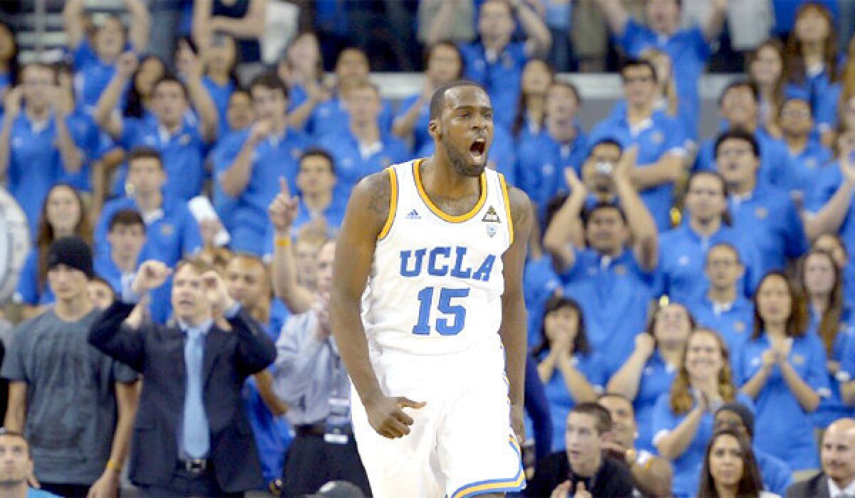 Shabazz Muhammad leads UCLA in scoring with 18.3 points per game.