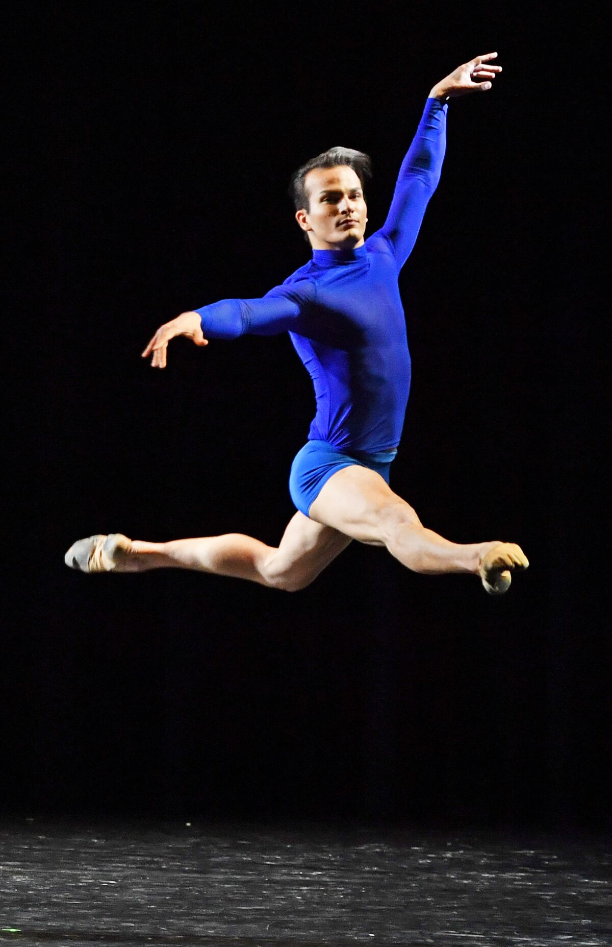 Iago Breschi in City Ballet of San Diego’s “Rhapsody in Blue.”