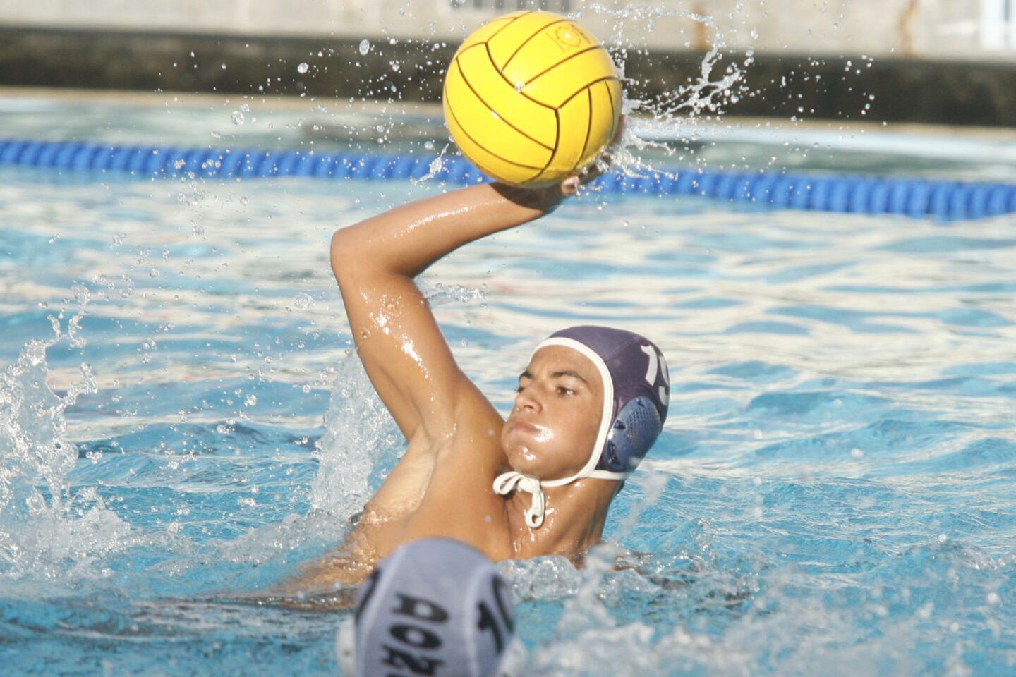 CV's Omar Trad looks for an open pass during a match against Cerritos at PCC on Wednesday, October 3, 2012.